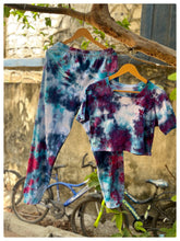Load image into Gallery viewer, Galaxy Crop Top Tie Dye Coord Set