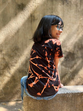 Load image into Gallery viewer, Dark Night Dream Tie Dye T shirt for Girls and Boys