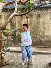 Load image into Gallery viewer, Funky Monkey Tie Dye T shirt for Girls and Boys