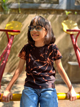 Load image into Gallery viewer, Dark Night Dream Tie Dye T shirt for Girls and Boys