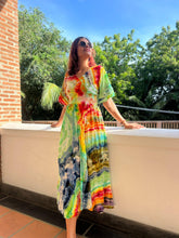 Load image into Gallery viewer, Cosmic Chaos Tie Dye Dress