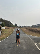 Load image into Gallery viewer, Colour Hustle Ribbed Tie Dye Crop Top