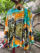 Load image into Gallery viewer, Boho Breeze Tie Dye Shrug