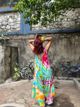 Load image into Gallery viewer, Rainbow Romp Tie Dye Jumpsuit