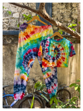 Load image into Gallery viewer, Color Pop Crop Top Tie Dye Coord Set
