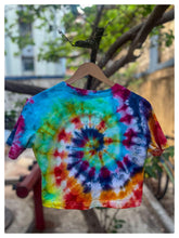 Load image into Gallery viewer, Color Pop Tie Dye Crop Top