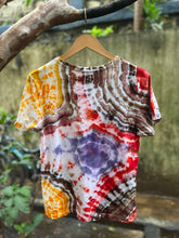 Load image into Gallery viewer, Pixelated Paradise Tie Dye T shirt