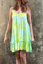 Load image into Gallery viewer, Citrus Glow Tie Dye Dress