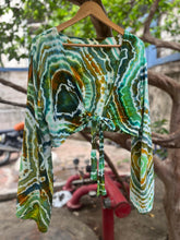 Load image into Gallery viewer, Into the Green Tie Dye Blouse