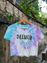 Load image into Gallery viewer, “Delulu” Tie Dye Crop Top
