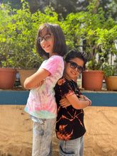 Load image into Gallery viewer, Funky Monkey Tie Dye T shirt for Girls and Boys