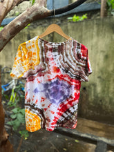 Load image into Gallery viewer, Pixelated Paradise Tie Dye T shirt