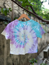 Load image into Gallery viewer, “Delulu” Tie Dye Crop Top