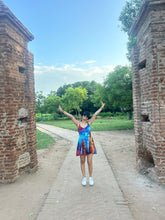 Load image into Gallery viewer, Flowy Tie-Dye Dress for Women – Boho Style, Vibrant & Comfortable