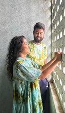 Load image into Gallery viewer, Twinning and Winning Tie Dye Set of T shirt and Dress