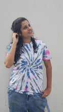 Load image into Gallery viewer, Spiral Tie Dye T shirt