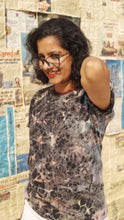Load image into Gallery viewer, Crumple Reverse Tie Dye T shirt