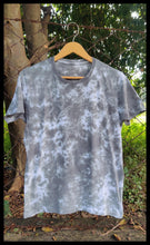 Load image into Gallery viewer, Charcoal Black Crumple Tie Dye T Shirt