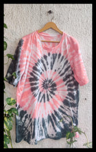 Load image into Gallery viewer, Dual Game of Spirals Tie Dye T shirt