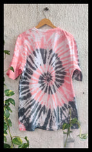 Load image into Gallery viewer, Dual Game of Spirals Tie Dye T shirt