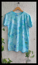 Load image into Gallery viewer, Subtle Blue Hue Tie Dye T shirt