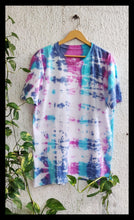 Load image into Gallery viewer, The Horizontal Game of Colors Tie Dye T shirt