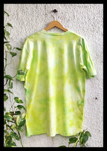 Load image into Gallery viewer, Subtle Yellow and Green Splash Tie Dye T shirt