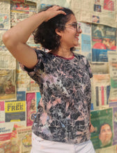Load image into Gallery viewer, Crumple Reverse Tie Dye T shirt
