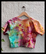Load image into Gallery viewer, Color Splash Tie Dye Crop Top
