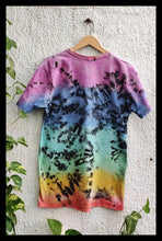 Load image into Gallery viewer, Too Much Colored Crumple Reverse Tie Dye T shirt