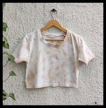 Load image into Gallery viewer, Naturally Dyed Crop Top
