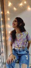 Load image into Gallery viewer, Double Faced Tie Dye T shirt