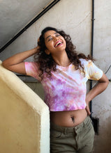 Load image into Gallery viewer, Bright Tie Dye Crop Top