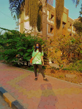 Load image into Gallery viewer, The Green on Green Spiral Tie Dye T shirt