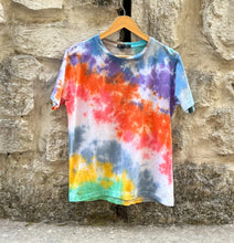 Load image into Gallery viewer, Split Colored Tie Dye T shirt