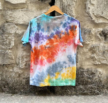 Load image into Gallery viewer, Split Colored Tie Dye T shirt