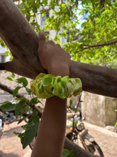 Load image into Gallery viewer, Sunshine Tie Dye Scrunchie
