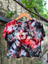 Load image into Gallery viewer, “Kalesh is the spice of life” Tie Dye Crop Top

