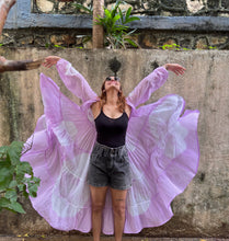 Load image into Gallery viewer, Silent Bloom Tie Dye Long Shrug
