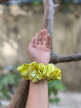 Load image into Gallery viewer, Sunshine Tie Dye Scrunchie
