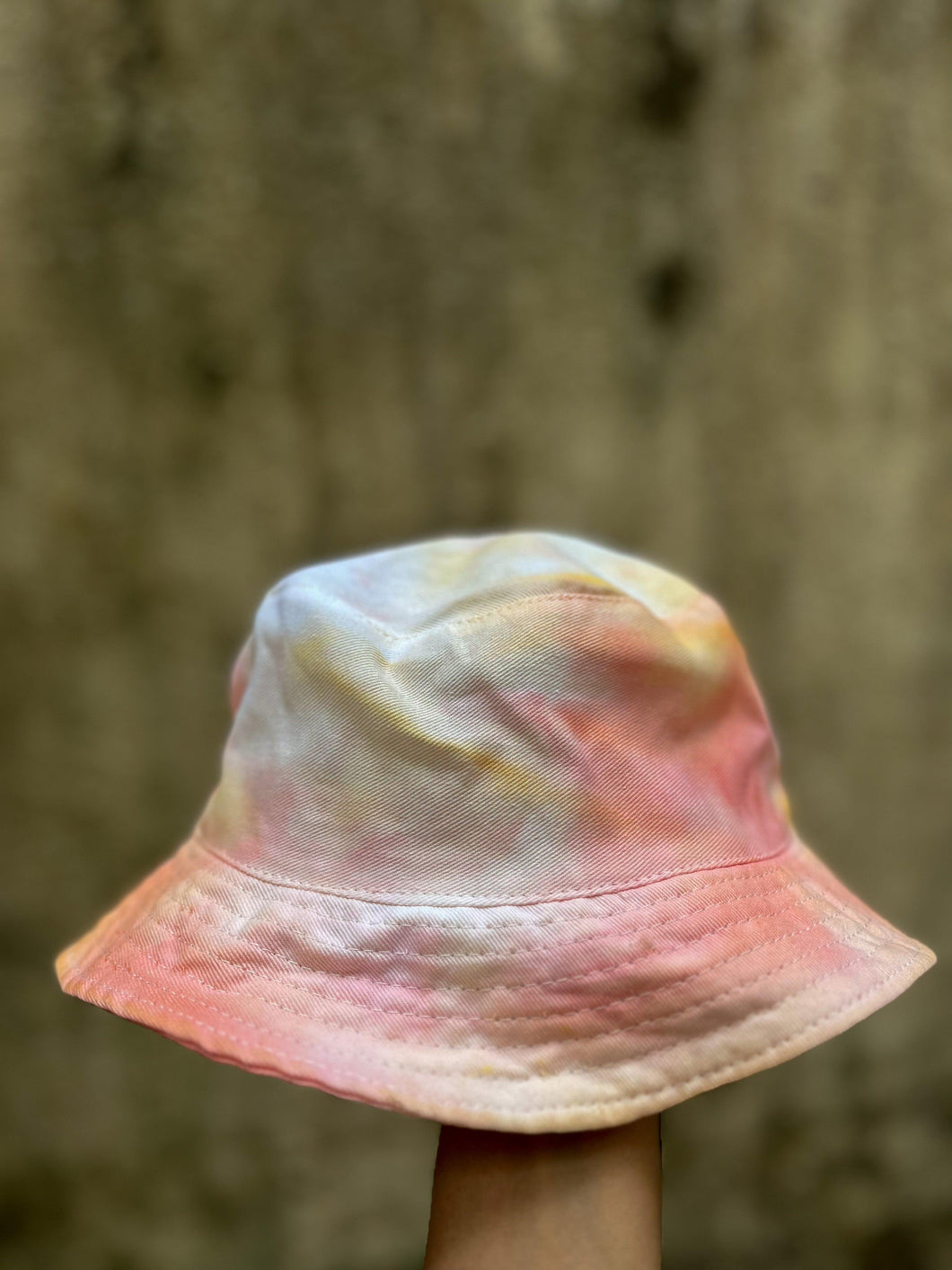 Dual Coloured Tie Dye Bucket Hat