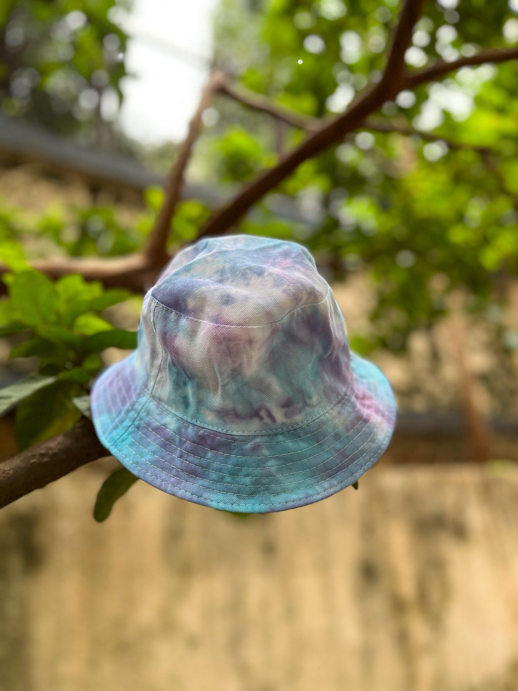 Multi Coloured Tie Dye Bucket Hat