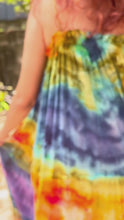 Load and play video in Gallery viewer, Happy Hue Tie Dye Maxi Dress
