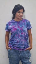 Load image into Gallery viewer, Galaxy Themed Tie Dye T shirt
