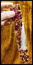 Load image into Gallery viewer, Rose Petals Resin Bookmark
