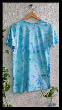 Load image into Gallery viewer, Subtle Blue Hue Tie Dye T shirt
