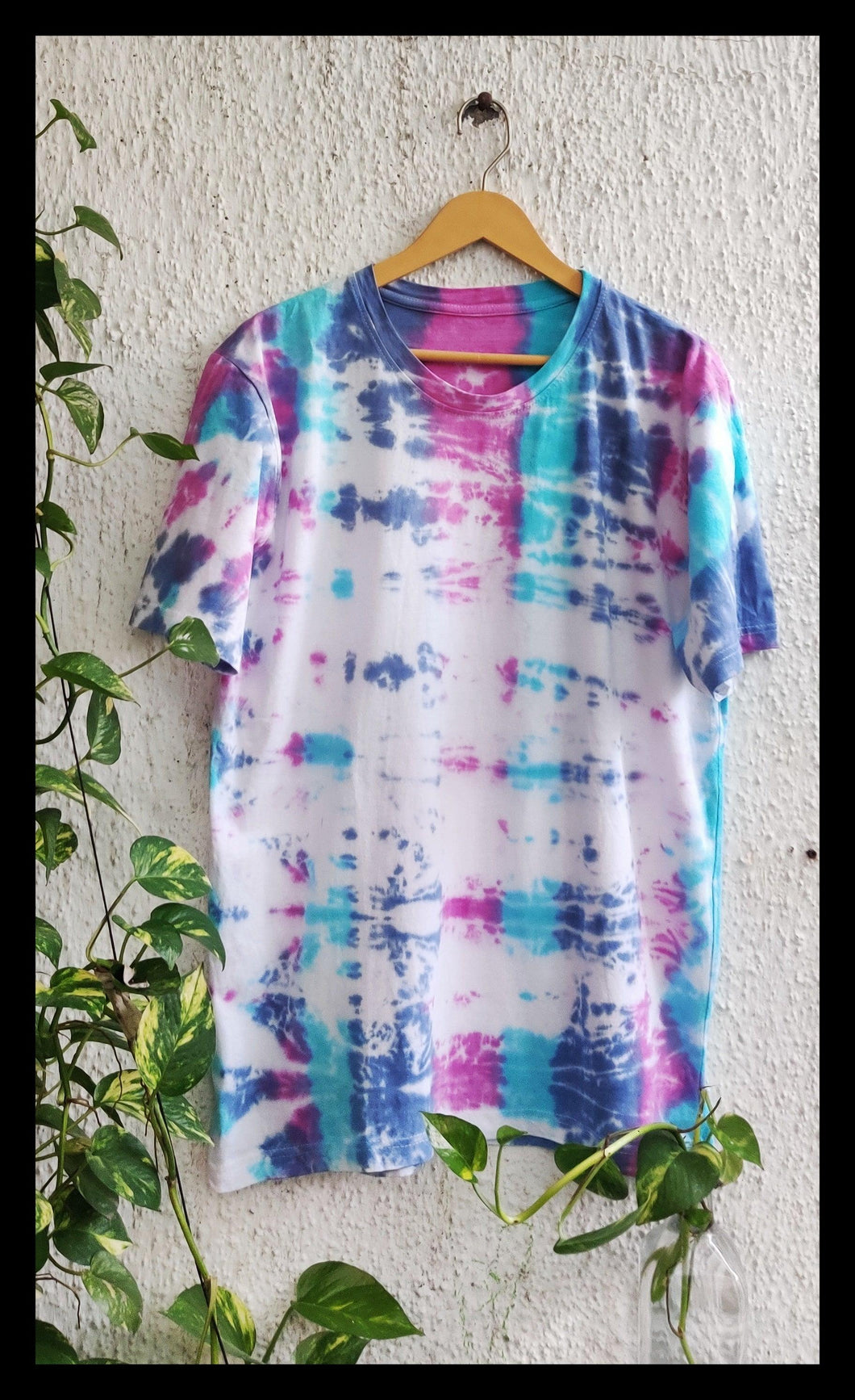 The Horizontal Game of Colors Tie Dye T shirt