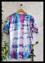 Load image into Gallery viewer, The Horizontal Game of Colors Tie Dye T shirt
