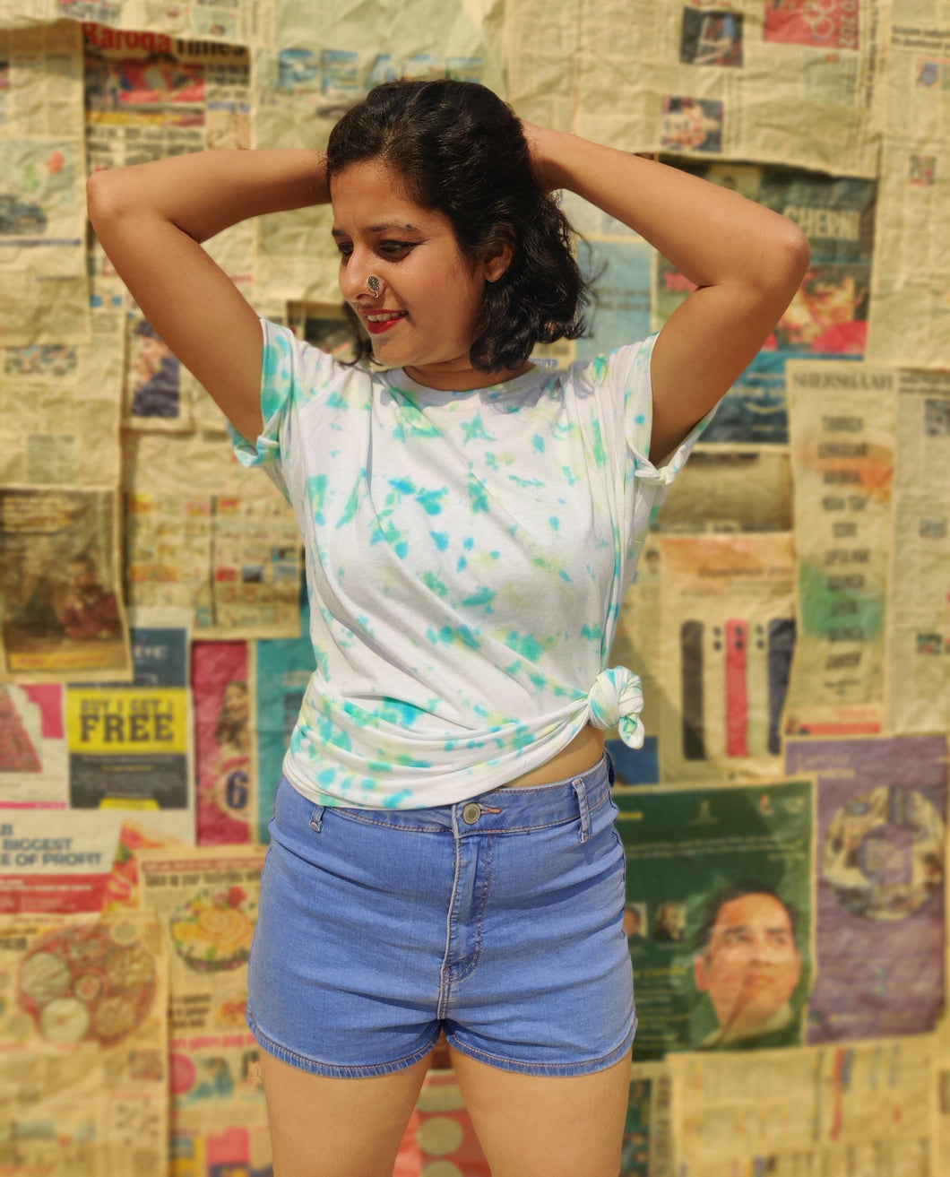Minimalistic Tie Dye T shirt