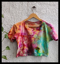 Load image into Gallery viewer, Color Splash Tie Dye Crop Top
